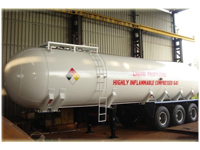 Liquid Propylene Gas Transport Tanks