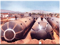 LPG Mounded Storage Bullets