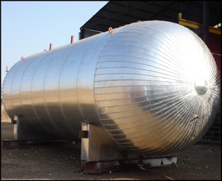 Carbon Dioxide Gas Storage Tanks