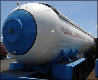 Propane Transport Tank